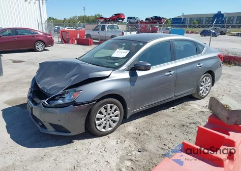 2018 Nissan Sentra S from USA, damaged, VIN 3N1AB7AP3JY279862